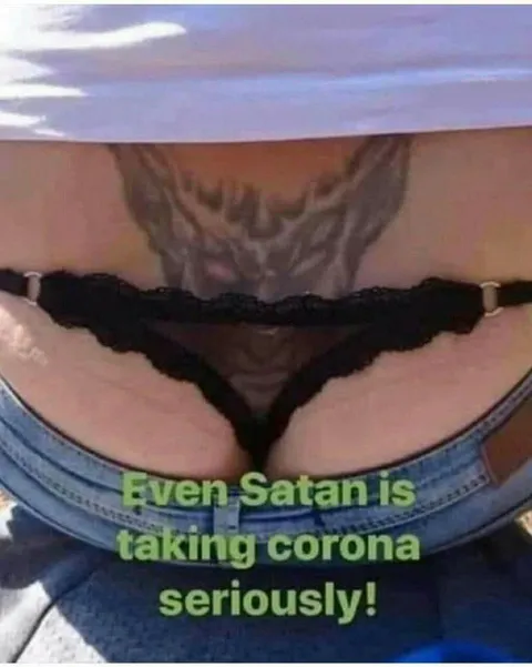Even Satan Takes Corona Seriously