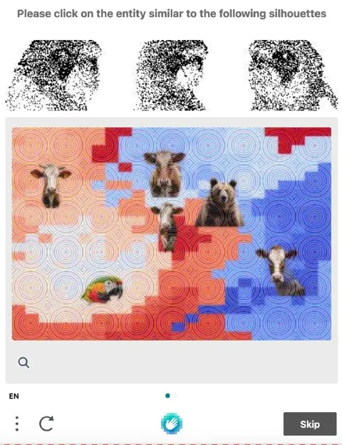Lovecraftian Animal CAPTCHA
