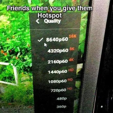 Friends With Hotspot Quality