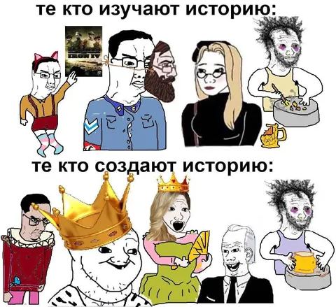 Те, кто изучают и создают историю