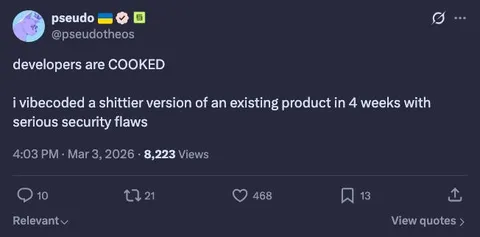 Developers Are Cooked