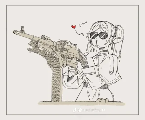 Cute Sniper Girl Chuu