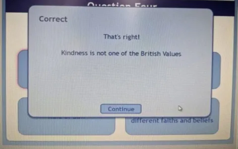 Kindness Is Not a British Value
