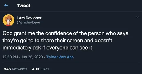 Screen Share Confidence