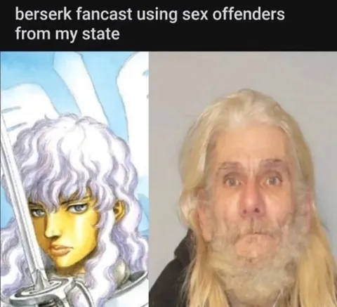 Berserk Fancast Using Sex Offenders