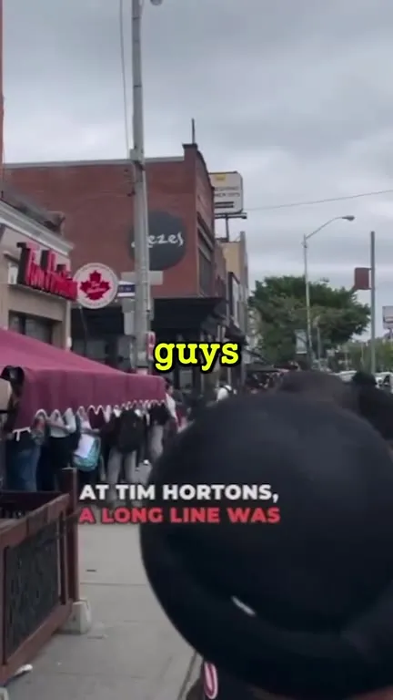 Tim Hortons Line Fart Joke