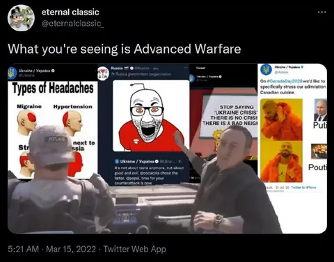 What You're Seeing Is Advanced Warfare