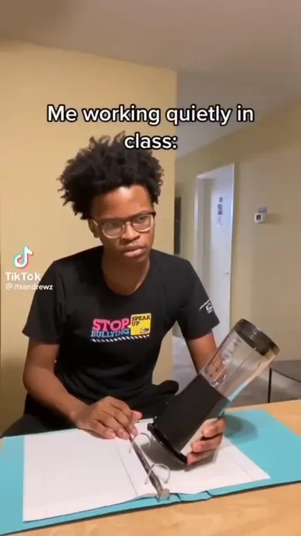 Quietly Working in Class