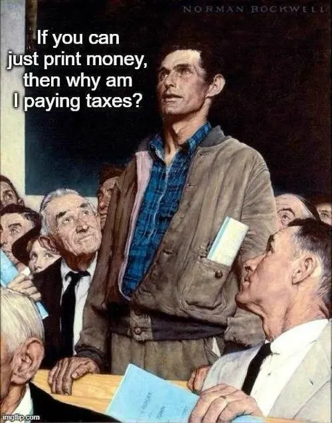 If You Can Print Money
