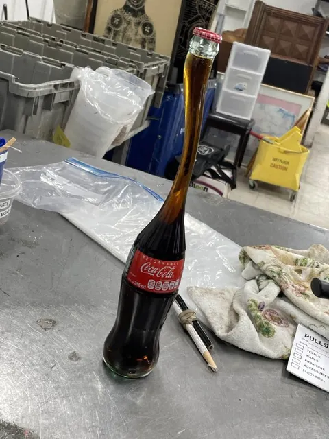 Extremely Long Coca-Cola Bottle