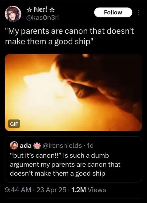 Canon Doesn’t Mean Good Ship