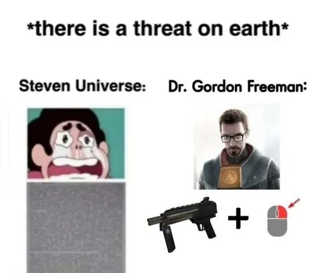 Steven Universe vs Gordon Freeman