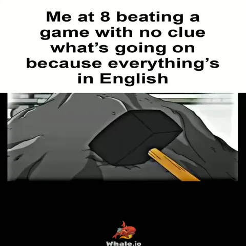 Eight-Year-Old Gaming in English