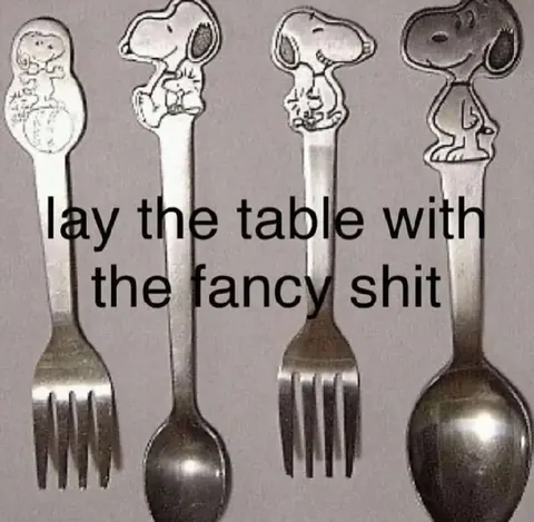 Snoopy Fancy Cutlery