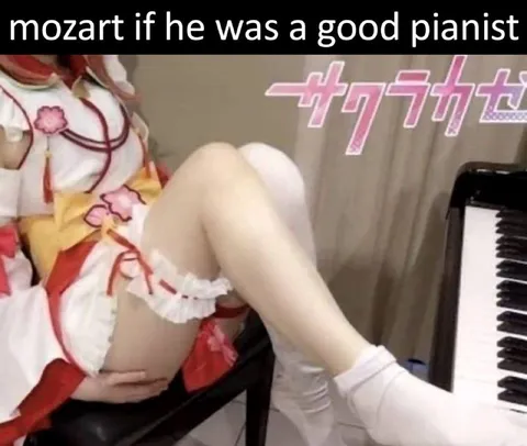 Mozart If He Was a Good Pianist