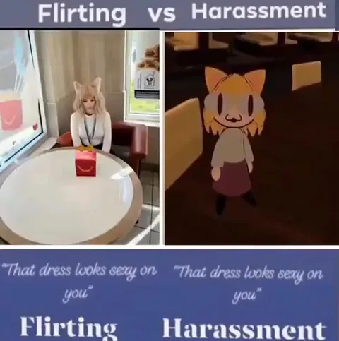 Flirting vs Harassment