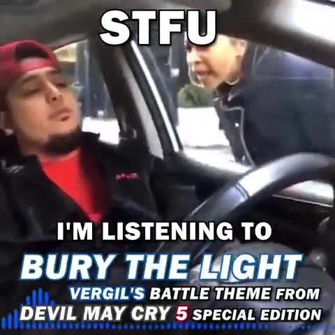 STFU, I’m Listening to Bury the Light
