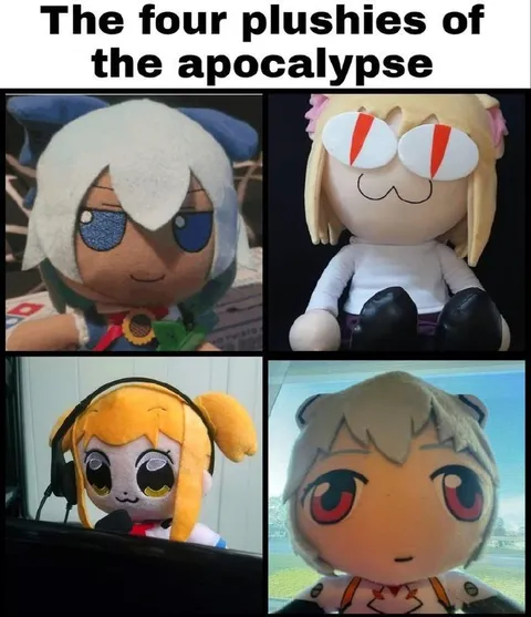 The Four Plushies of the Apocalypse