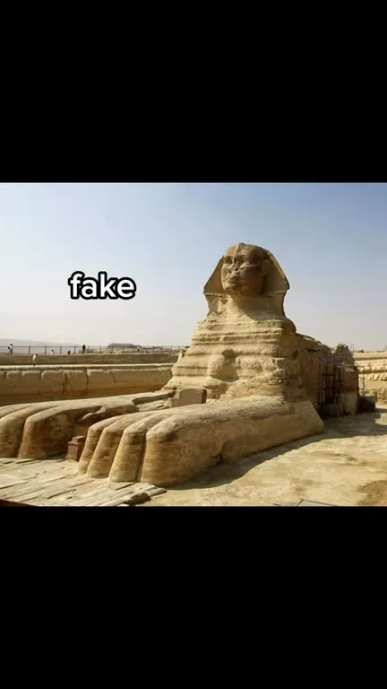 fake vs real sphinx