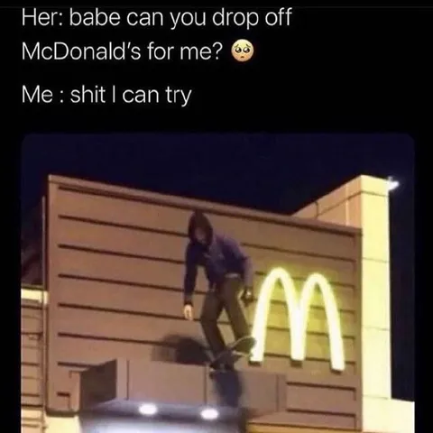 Trying to Drop Off at McDonald's