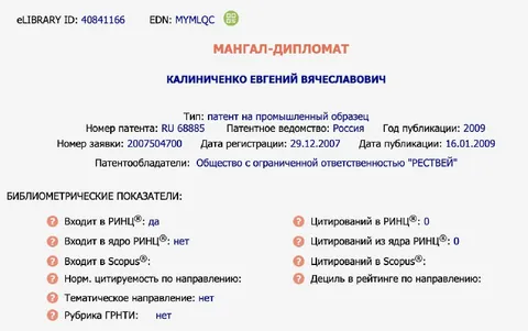 Мангaл-дипломат и патент на шашлык