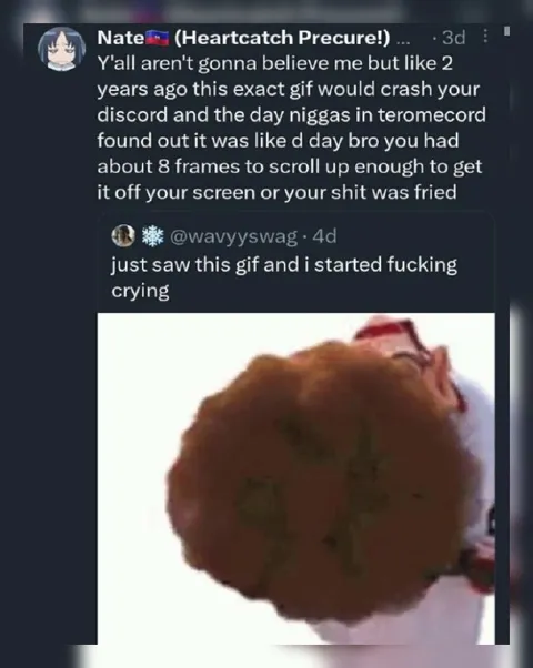 Crying Over an Old Discord GIF