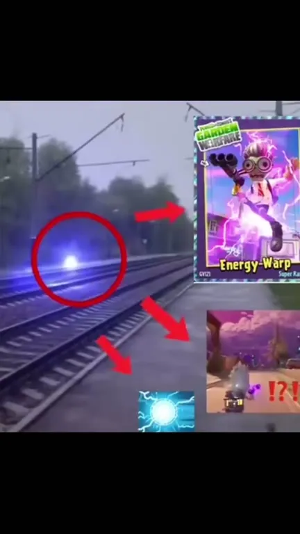 Energy Warp Train Reaction