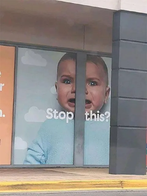 Baby Says Stop This