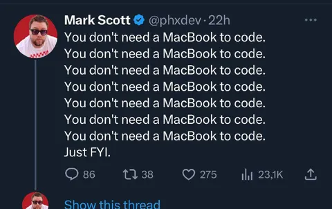 You Don't Need a MacBook to Code