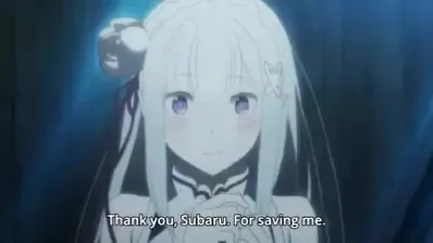 Emilia Thanks Subaru, Then Subaru Appears