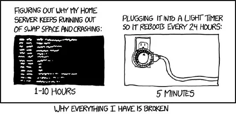 Home Server Reboots Every 24 Hours