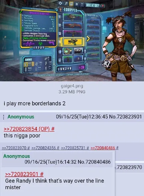 Бедный игрок в Borderlands 2