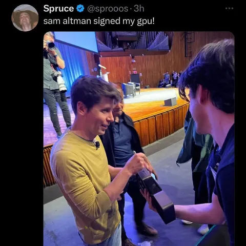 Sam Altman Signed My GPU