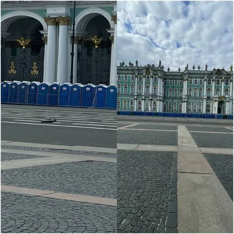 Туалеты на Дворцовой площади