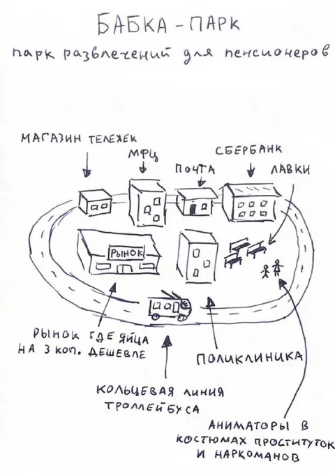 Парк развлечений для пенсионеров