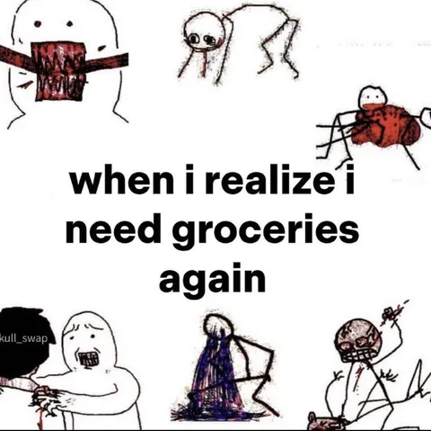 When I Need Groceries Again