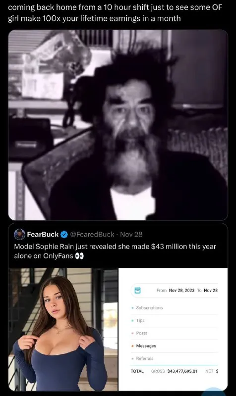 Ten-Hour Shift vs OnlyFans Millions