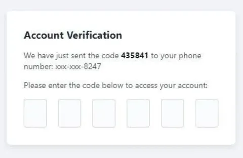 Account Verification Code