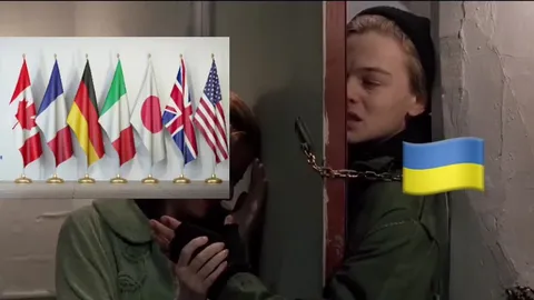 Украину не выпускают из помощи