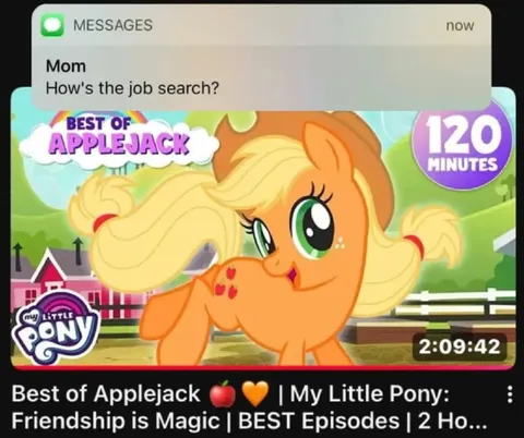 Mom Asks About Job Search