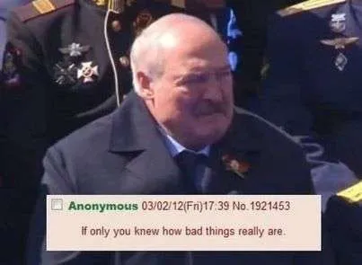 If Only You Knew How Bad Things Are
