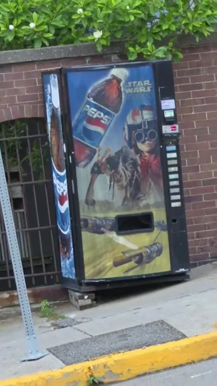 Star Wars Pepsi Vending Machine