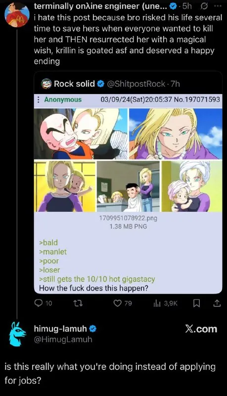 Krillin Gets the 10/10
