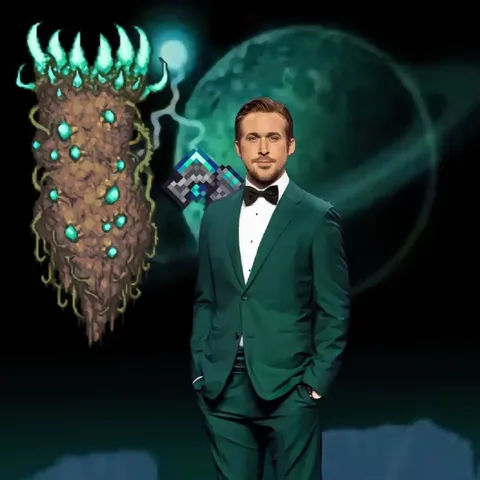 Райан Гослинг и Terraria