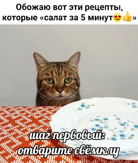 Салат за пять минут