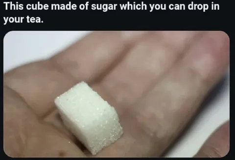 Sugar Cube for Your Tea