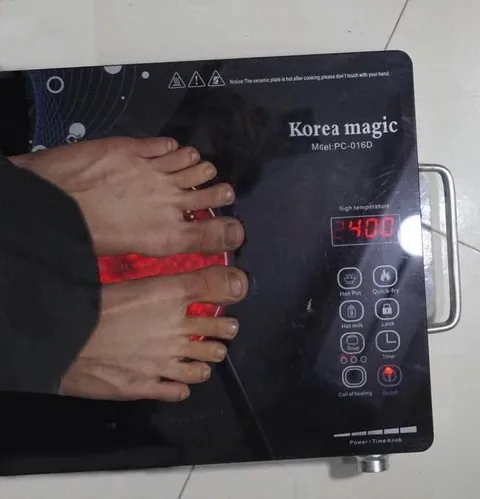 Feet on a Hot Stove