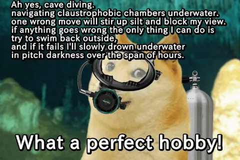 Doge Cave Diving Hobby