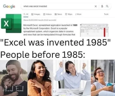 People Before Excel Was Invented