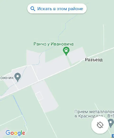 Ранчо у Ивановича на карте